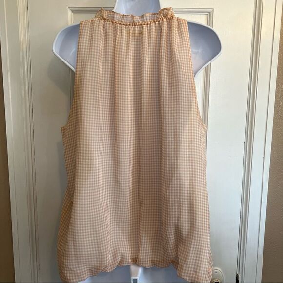 Max Studio Pink & White tank top blouse - Picture 10 of 11